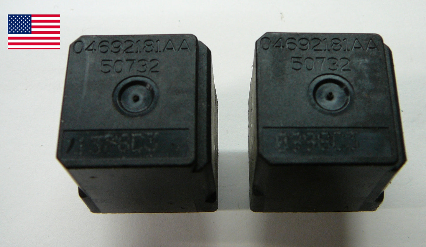 CHRYSLER DODGE 04692181AA 50732 RELAY 2 PC SET TESTED 1 YEAR WARRANTY OEM C5