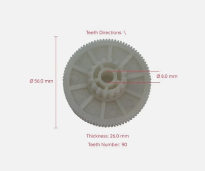 NEW SUNROOF MOTOR REPLACEMENT GEAR  for 2005 - 2012 TOYOTA AVALON Replaces 63260-AC020