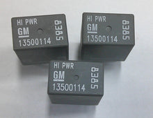 USA SELLER GM RELAY 3 PIECE SET 13500114 8385  1 YEAR WARRANTY TESTED OEM  GM7