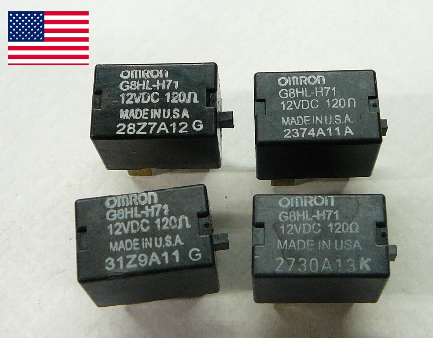 USA SELLER G8HL-H71  39794-SDA-A03 HONDA OMRON RELAY 4 PC SET  1 YEAR WARRANTY H2