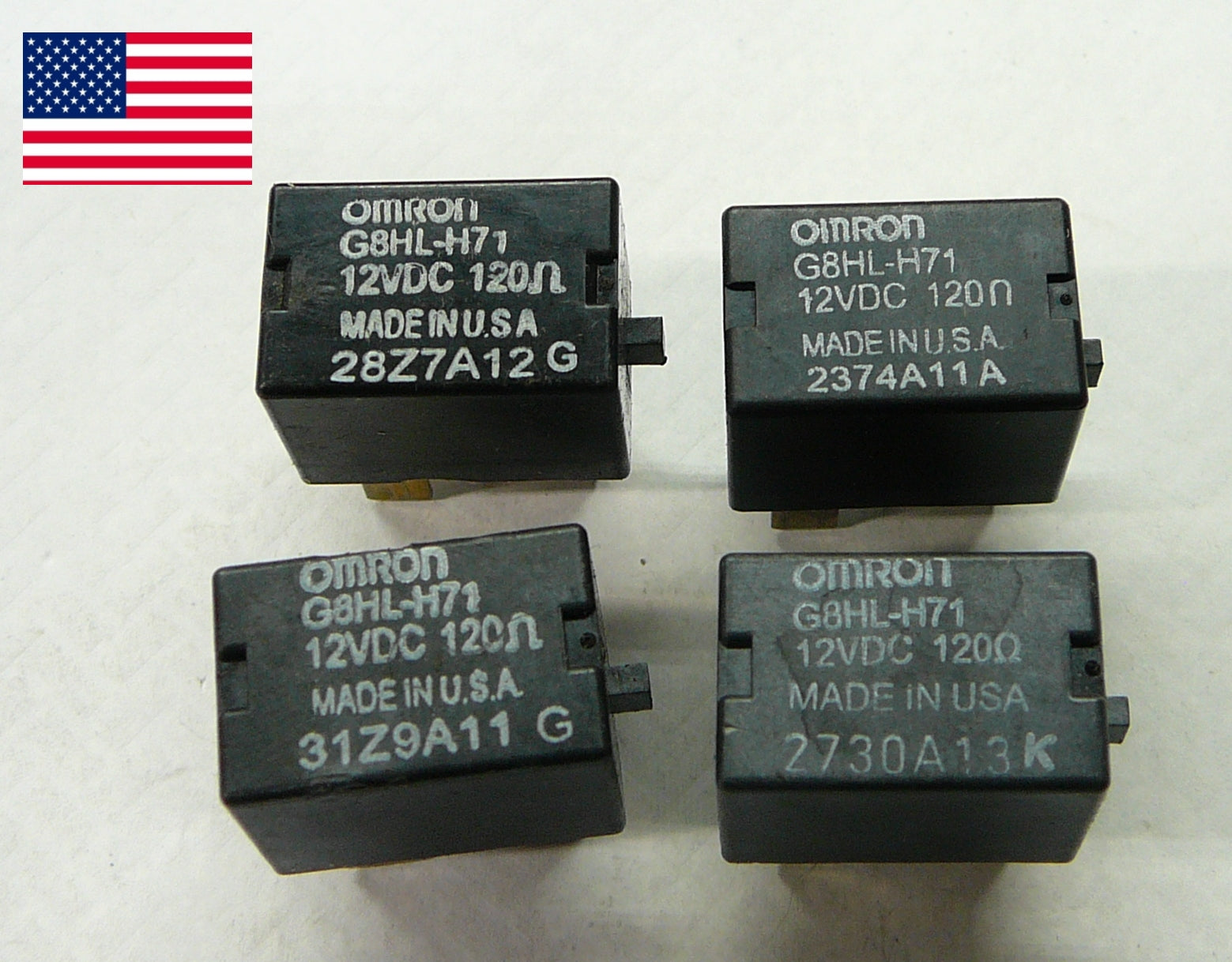 USA SELLER G8HL-H71  39794-SDA-A03 HONDA OMRON RELAY 4 PC SET  1 YEAR WARRANTY H2