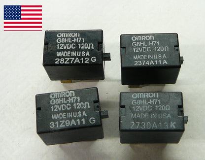 USA SELLER G8HL-H71  39794-SDA-A03 HONDA OMRON RELAY 4 PC SET  1 YEAR WARRANTY H2
