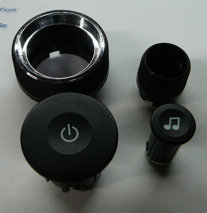 2011 Chevy Silverado Stereo Tuner Radio Knob Set OEM 20934592