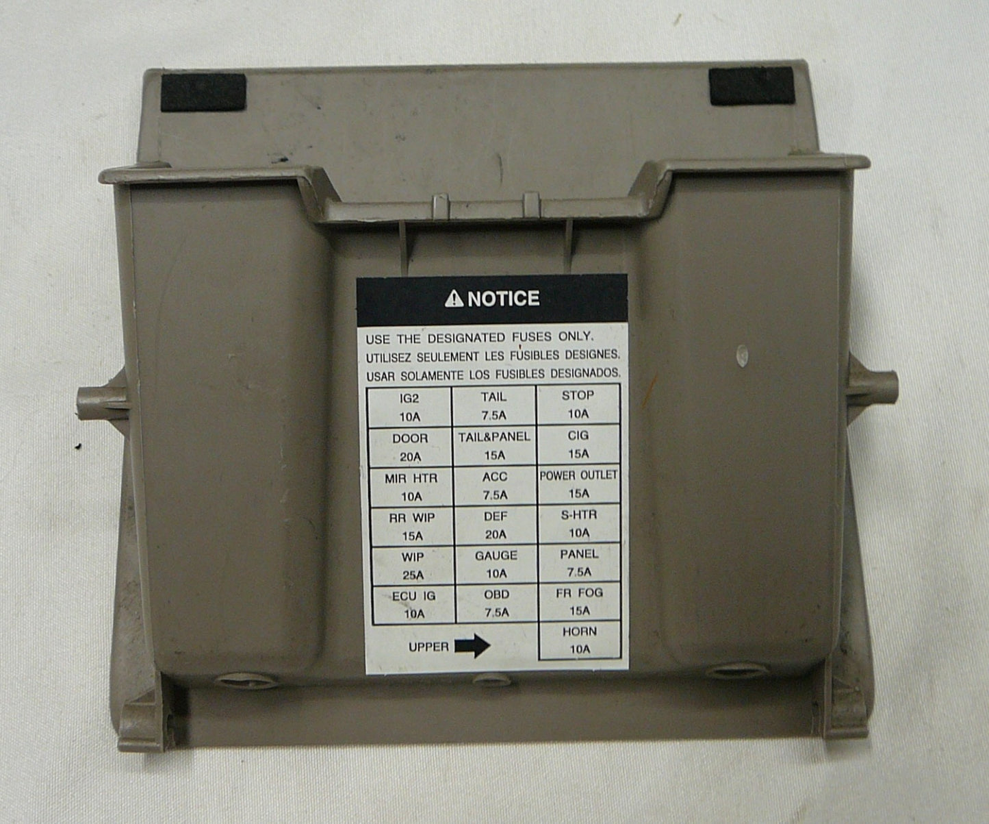 01 - 05 Toyota Rav4 Dashboard Cubby Relay Cover Compartment 55441-42010-E0 B10