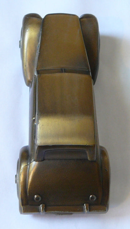 1974 BANTHRICO METAL CAR BANK Promotional 1930 DUESENBERG Chicago IL Coin  D1