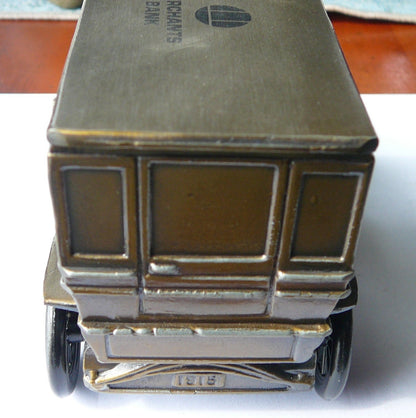 BANTHRICO METAL CAR BANK  with Key Merchants Bank 1915 MODEL T FORD  D1