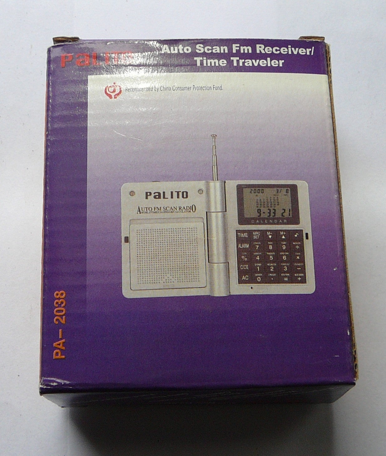 Palito PA-2038 AM/FM Radio Auto Scan FM Receiver Digital Handheld Portable READ! D1