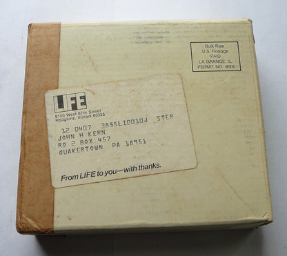 Life Magazine AM/FM Pocket Transistor Promotional Radio New In Box  D1