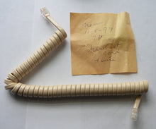 Vintage 7 Foot 4 Wire Phone to Headset Phone Cord Good Shape