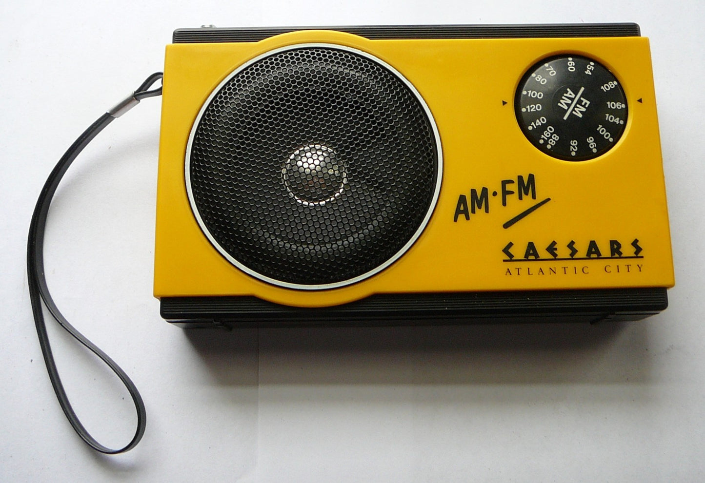 Vintage Caesars Casino Atlantic City Transistor Radio Tested and Works   D1