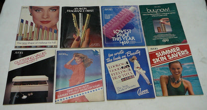 Vintage AVON Brochures Magazines All 1981 Lot of 8 Good Condition  D1