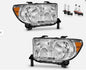 Headlights For 2007-2013 Toyota Tundra 2008-2017 Sequoia Left+Right with Bulbs