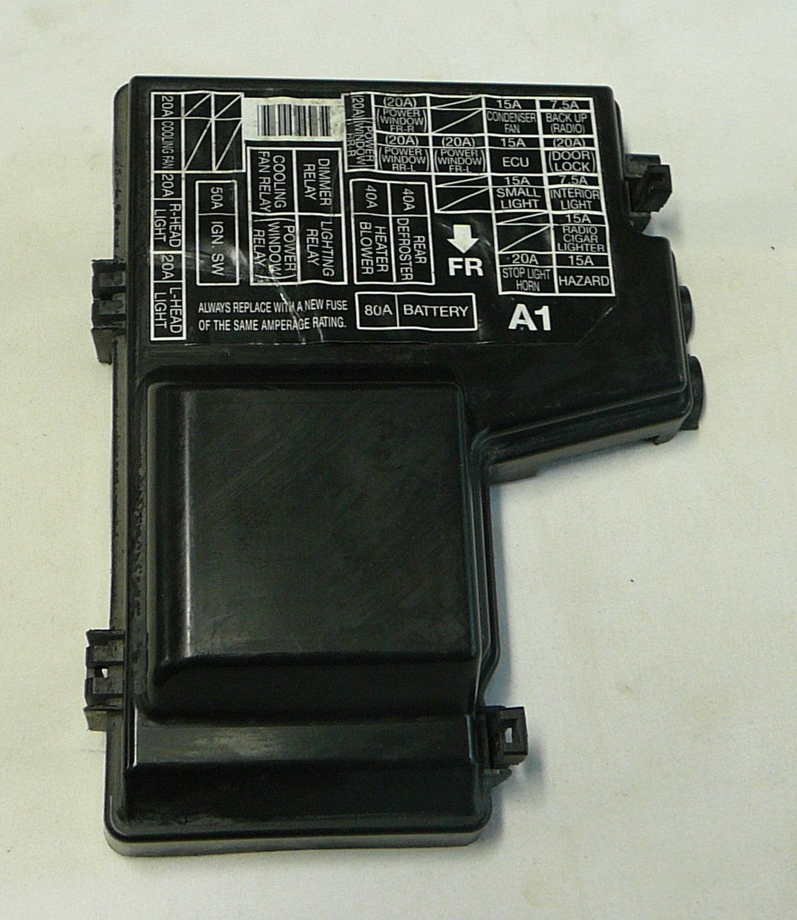 1994 - 1998 Honda Accord Fuse Relay Cover OEM  38251-SV4-003 B10