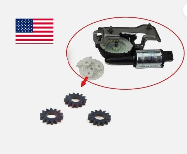 Front Seat Lumbar Support Motor Repair Gear Set For Trailblazer Envoy H3 BR5