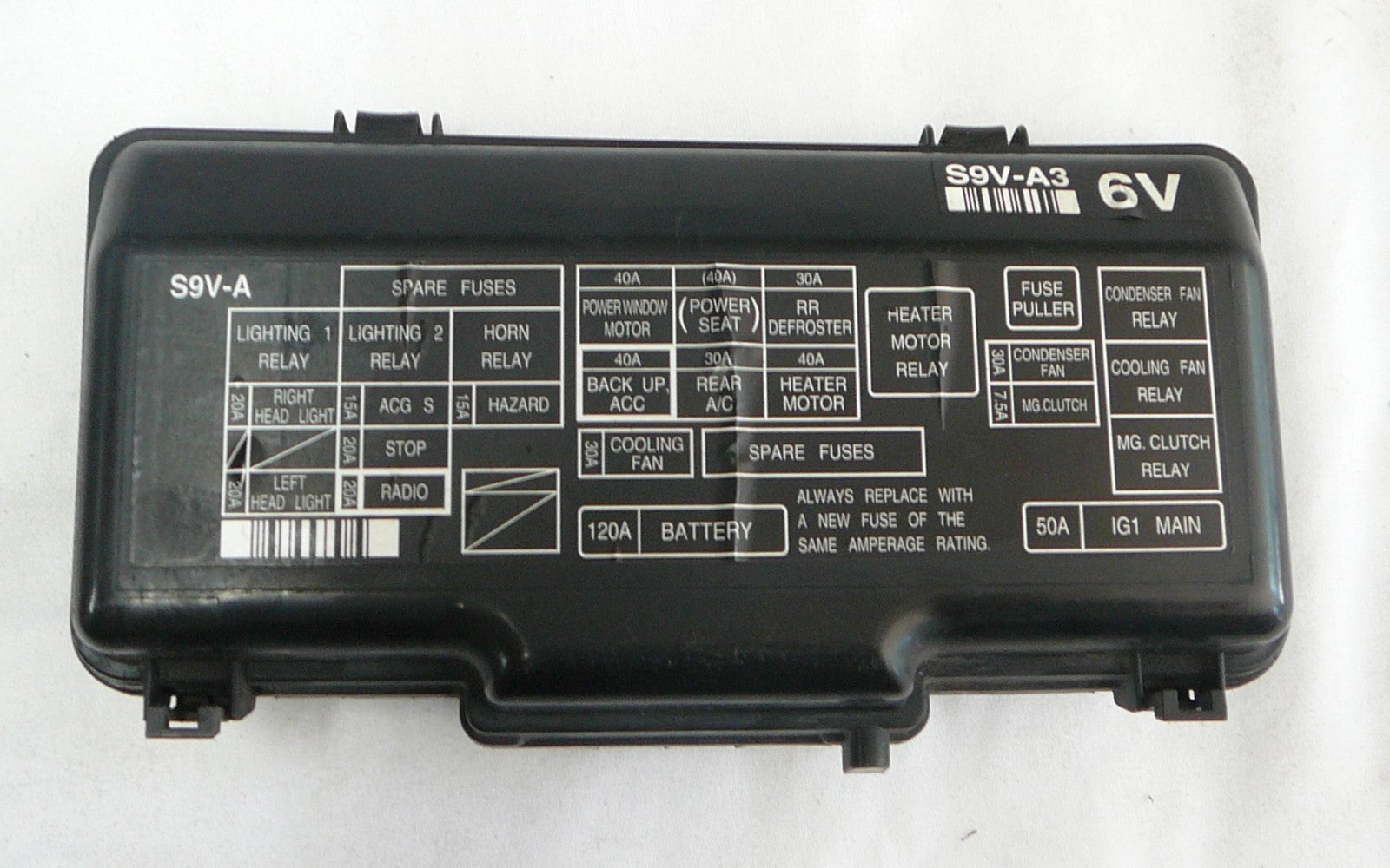03 - 08 Honda Pilot Fuse Relay Engine Compartment Cover Lid  38254-S9V-A01  B10