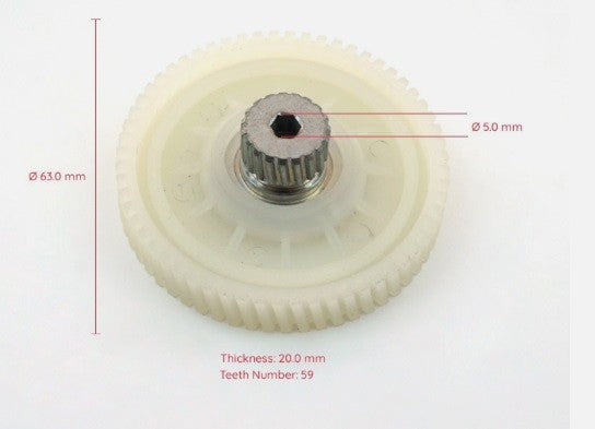 Sunroof Motor 1769063700 Repair Gear for Mercedes W205 CLA W176 W177 C207  BR6