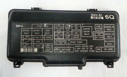 2003 - 2006 Acura MDX Fuse Relay Box Fusebox Cover Lid 38250-S3V-A11  R1
