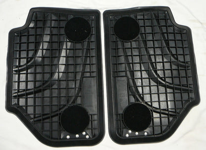 2011 - 2017 BMW X3 2015 - 2018 X4 OEM Rubber Rear Floor Mat Set 51472286001