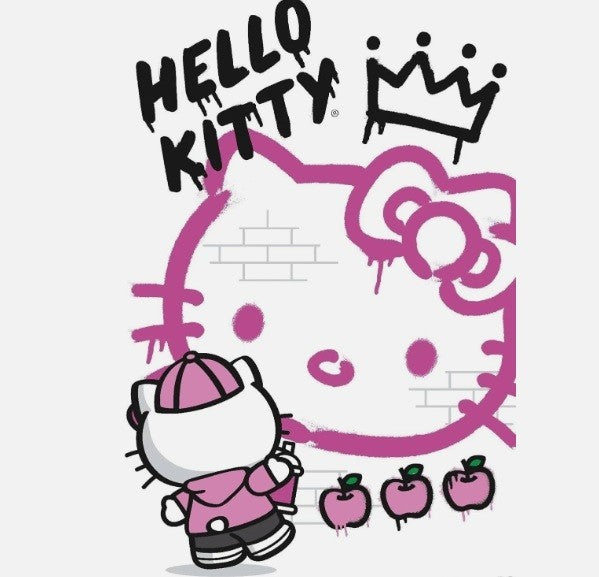 Poster - Hello Kitty Hip Hop Graffiti Street Art Painting 22x34"   M11