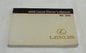 2000 Lexus RX300 Owner's Manual  OEM