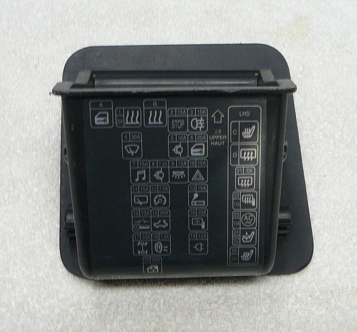 07 - 13 Mitsubishi Outlander Dash Storage Fuse Panel Cover Black 8042A019YA  R1