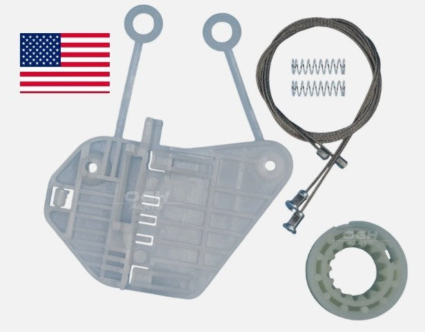 Fits 98 - 07 Smart Fortwo 450 Right Front Window Regulator Window Repair Kit BR7