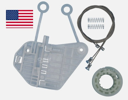 Fits 98 - 07 Smart Fortwo 450 Right Front Window Regulator Window Repair Kit BR7