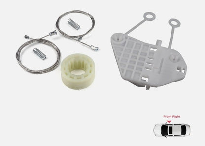 Fits 98 - 07 Smart Fortwo 450 Right Front Window Regulator Window Repair Kit BR7