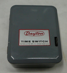 New Old Stock Dayton 2E024A 24 Hour Dial Time Switch w/Day Skipper MCH1
