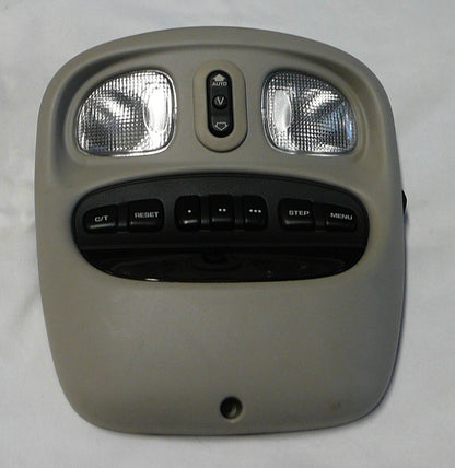 2003 Jeep Liberty Overhead Console Map Dome Sunroof  OEM 56010349AB AD1