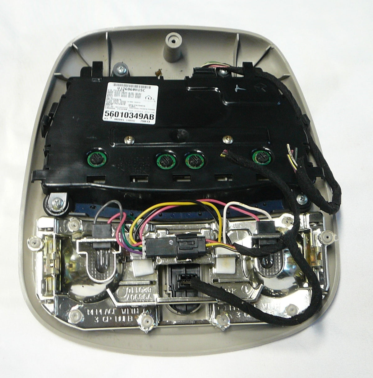 2003 Jeep Liberty Overhead Console Map Dome Sunroof  OEM 56010349AB AD1