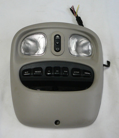 2004 Jeep Liberty Overhead Console Map Dome Sunroof OEM 56010438AC AD1