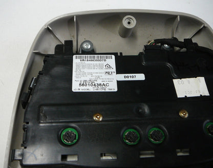 2004 Jeep Liberty Overhead Console Map Dome Sunroof OEM 56010438AC AD1