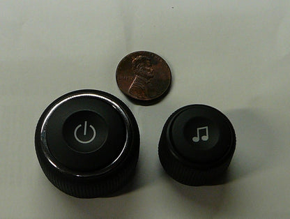 2008 GMC ACADIA  RADIO STEREO CONTROL KNOB SET OEM