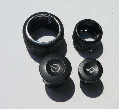 2007 - 2010 Chevy Suburban OEM Radio Stereo Tuner Selector Knob Set 25799567
