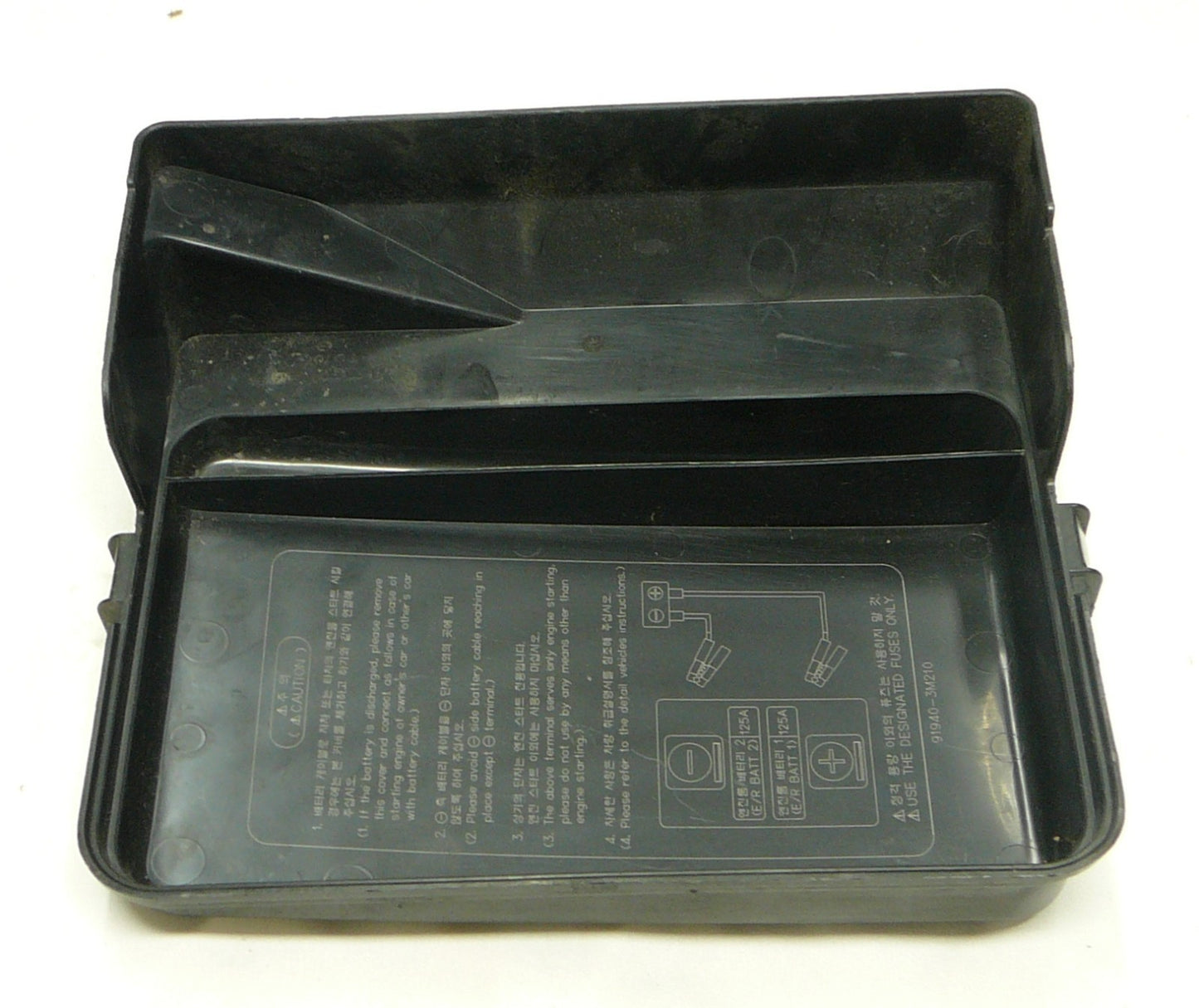 08-14 Hyundai Genesis 10-13 Equus Engine Fuse Box Cover Lid 91940-3M210 OEM R1