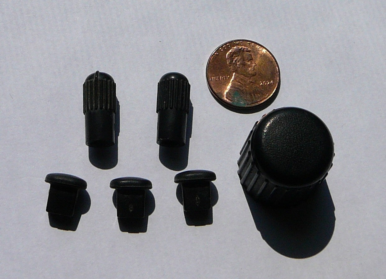 2001 DODGE CARAVAN RADIO STEREO TUNER KNOB SET OEM P56038583AD