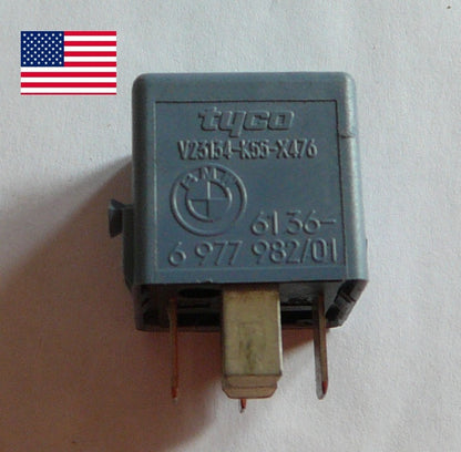 USA SELLER OEM BMW RELAY V23134-K55-X476, 61.36-6977982/01  WARRANTY TESTED B1