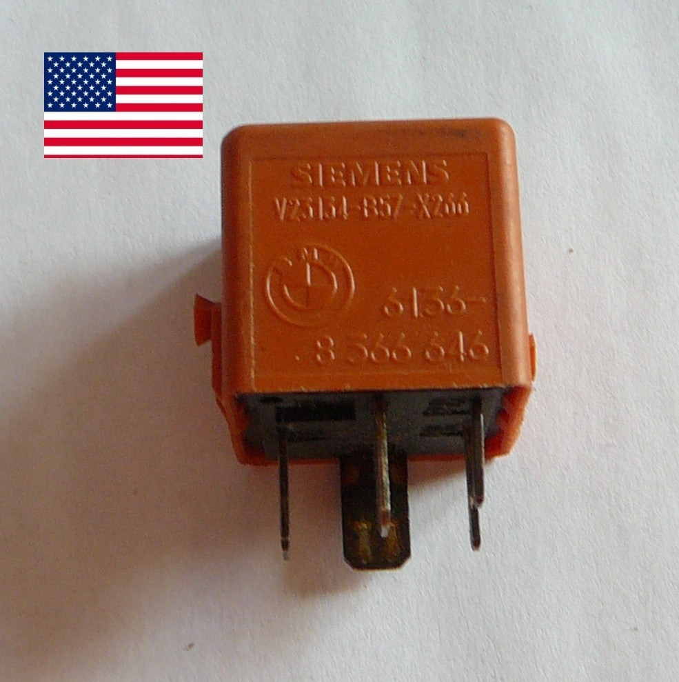 OEM BMW SIEMENS RELAY V23134-B57-X266, 61.36-8366646  1  YEAR WARRANTY TESTED B1