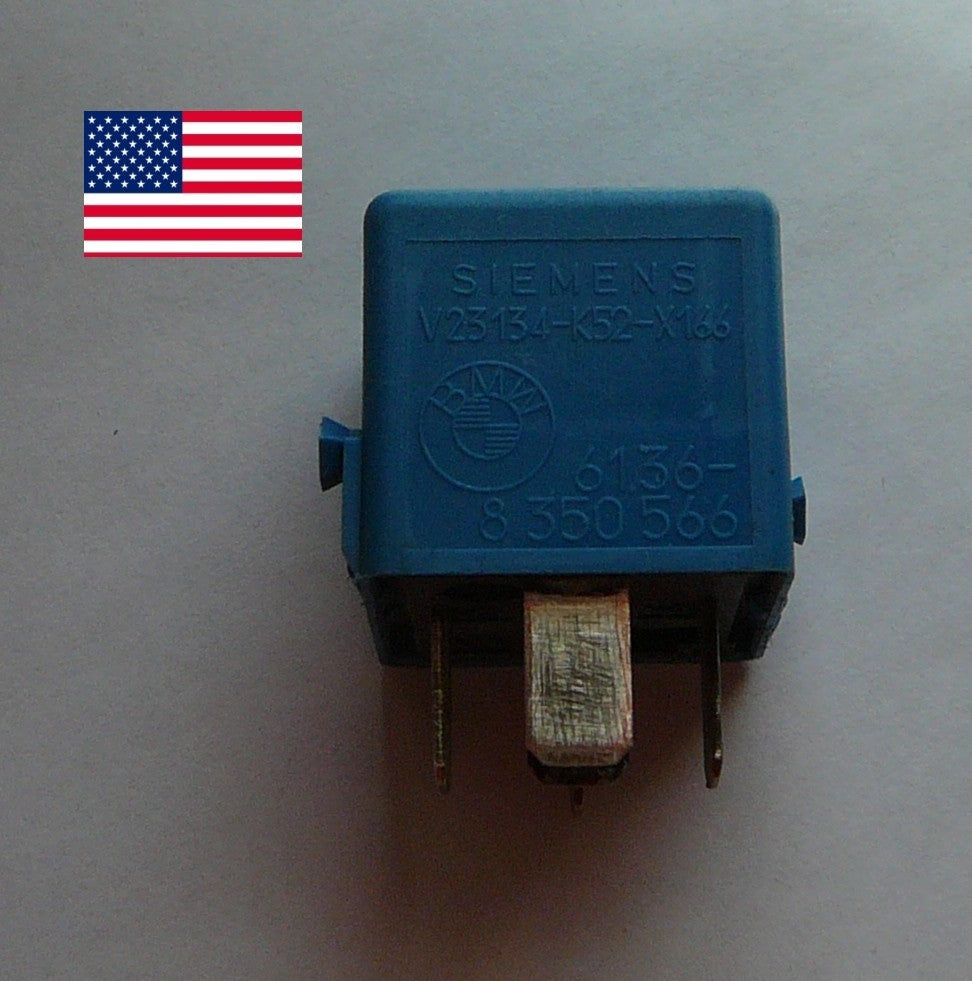 OEM BMW SIEMENS RELAY V23134-K52-X166, 61.36-8350566  1  YEAR WARRANTY TESTED B1
