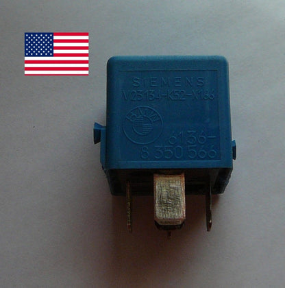 OEM BMW SIEMENS RELAY V23134-K52-X166, 61.36-8350566  1  YEAR WARRANTY TESTED B1
