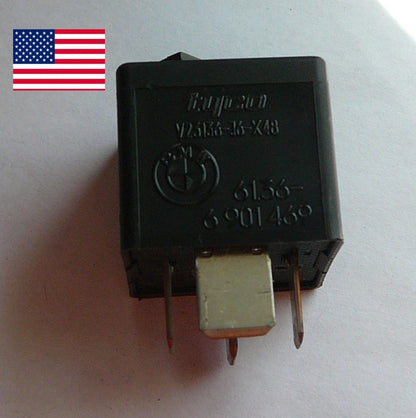 OEM BMW TYCO RELAY V23136-J6-X48, 61.36-6901469  1  YEAR WARRANTY TESTED B1
