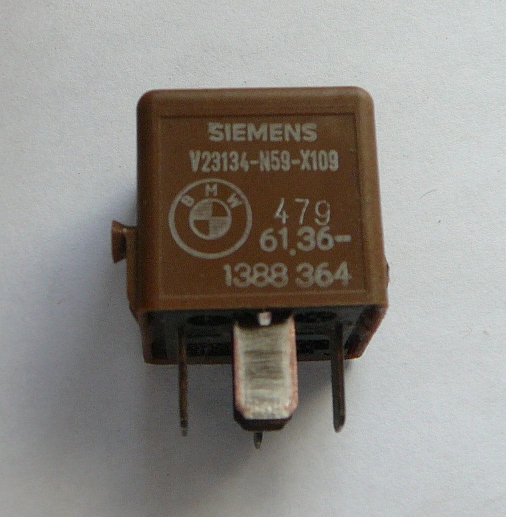 OEM BMW SIEMENS RELAY V23134-N59-X109, 61.36-1388364  1  YEAR WARRANTY TESTED B1