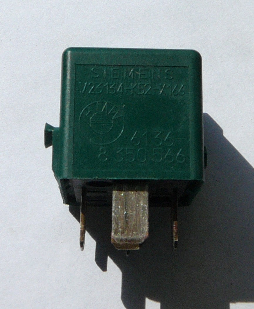 OEM BMW SIEMENS RELAY V23134-K52-X166, 61.36-8350566  1  YEAR WARRANTY TESTED B1