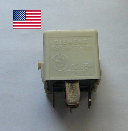 OEM BMW SIEMENS RELAY V23134-C52-X90, 12.63-1729004  1  YEAR WARRANTY TESTED B1