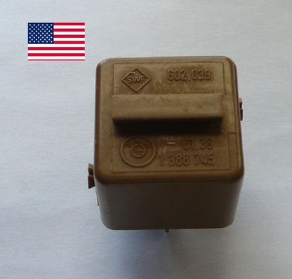 OEM BMW RELAY 602.039, 61.361388745 1  YEAR WARRANTY TESTED B1