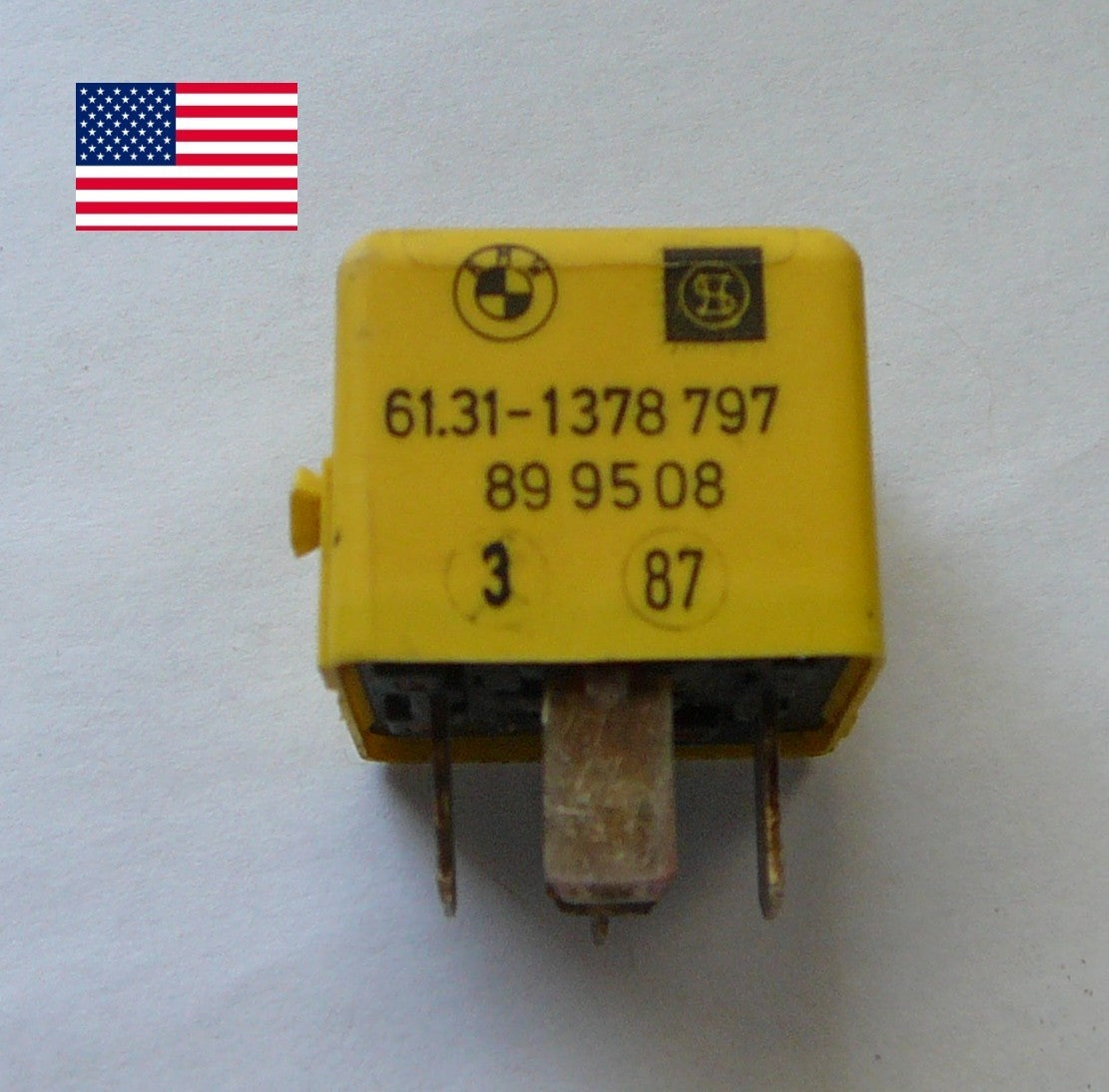 OEM BMW RELAY 899508, 61.31-1378797   1  YEAR WARRANTY TESTED B1