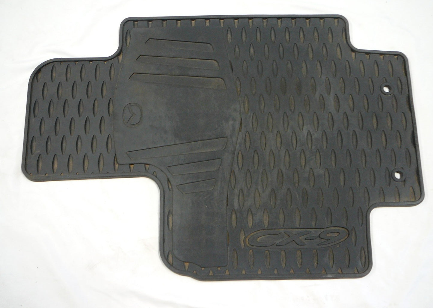 2007 - 2015 Mazda CX-9 OEM Rubber Driver Front Floor Mat 00008BN06