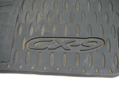 2007 - 2015 Mazda CX-9 OEM Rubber Driver Front Floor Mat 00008BN06