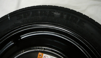 Never Used 2013 - 2020 Ford Fusion OEM Emergency Donut Spare Tire T125/80R16 R1